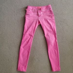 Pink jeans